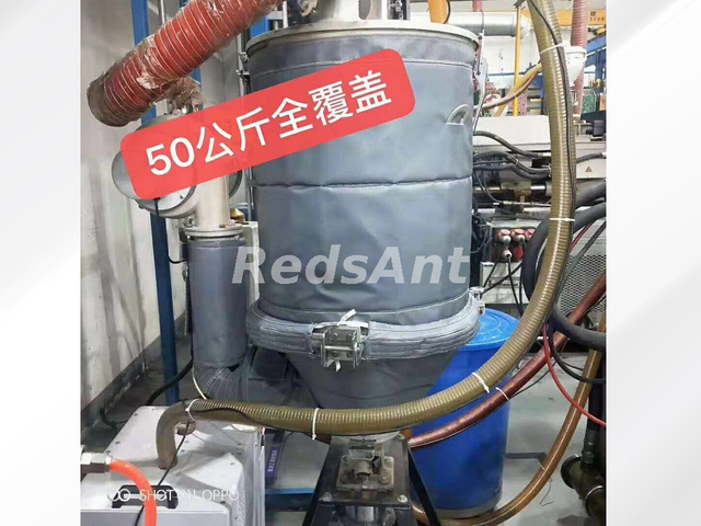 可拆卸耐高温料斗烘干机保温隔热罩