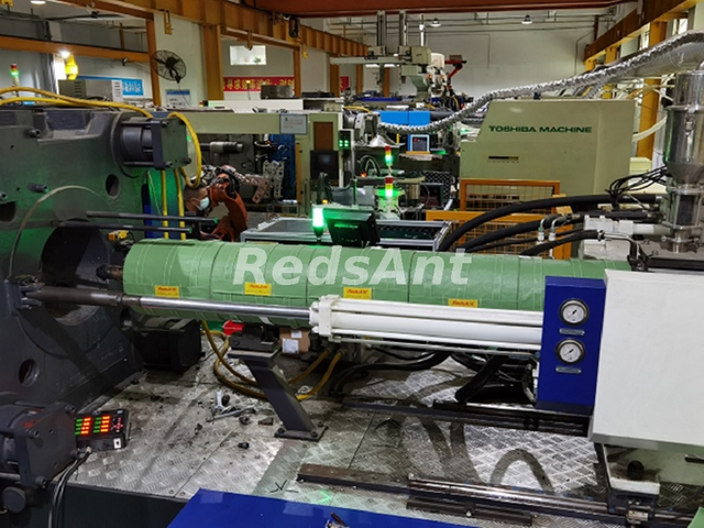 海天注塑机MA6000安装RedsAnt节能保温套功耗对比
