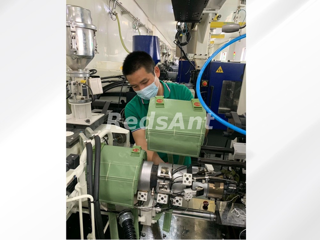 耐高温成型机炮筒节能隔热套